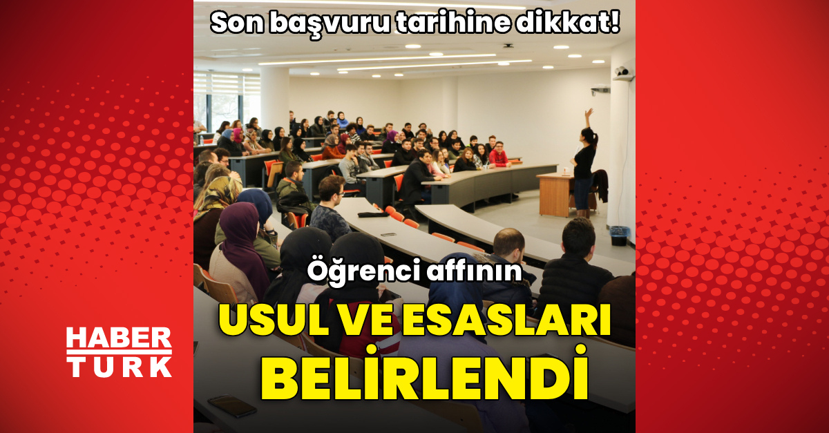 Analiz | YÖK, öğrenci affının usul ve esaslarını belirledi: İşte Ayrıntılar: Gelişmeler Takip Ediliyor