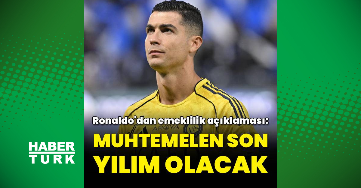 Sıcak Gündem: Son Gelişme: Ronaldo'dan emeklilik açıklaması!: İşte Ayrıntılar | İşte Tüm Ayrıntılar