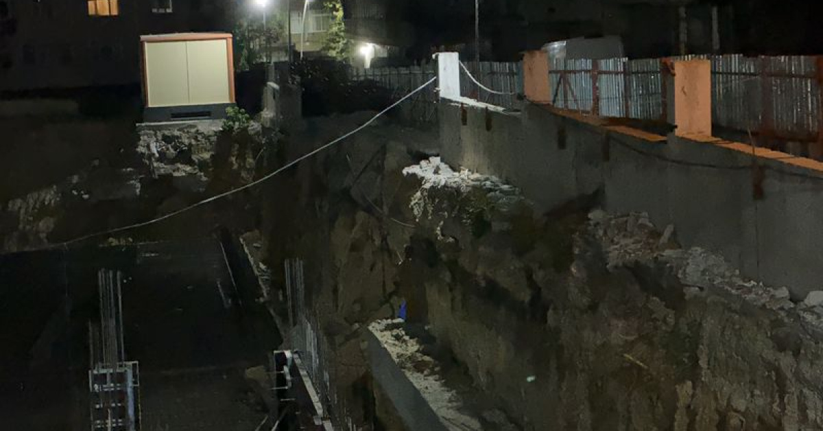 İnşaat alanında toprak kaydı, yol kapatıldı ve Son Gelişmeler ve Merak Edilenler