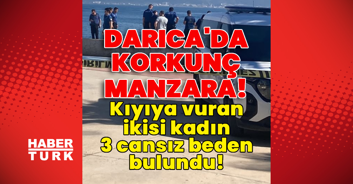 Gündemden Son Bilgiler: Darıca'da korkunç manzara! Kıyıya vuran 3 cansız beden bulundu!: Gelişmeler Takip Edil