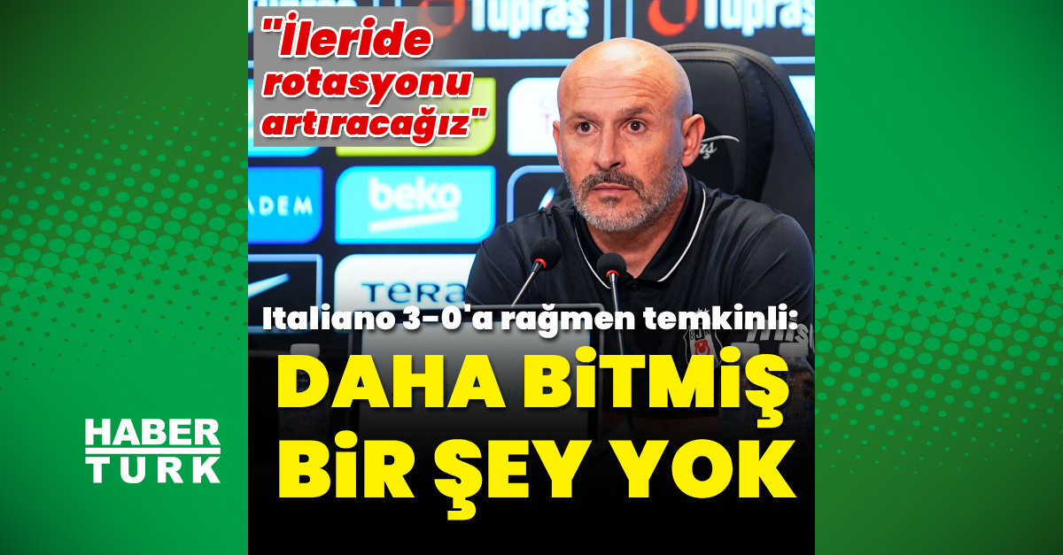 Kritik Açıklama: "Daha bitmiş bir şey yok" - Son Dakika Bilgileri