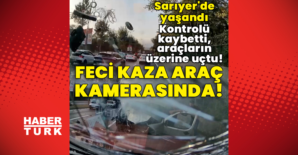 Sıcak Gündem: Kontrolü kaybetti, araçların üzerine uçtu!: Gelişmeler Takip Ediliyor