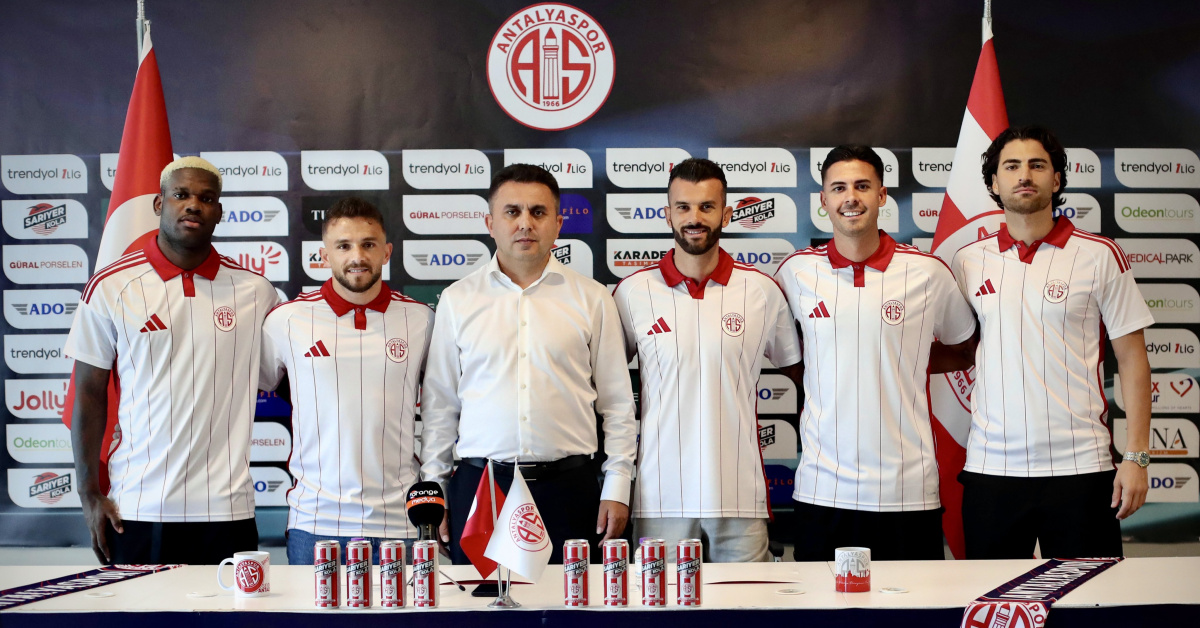 Antalyaspor'dan 5 transfer birden!