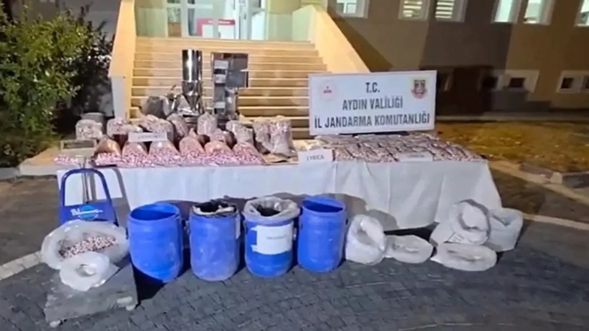 Son Gelişme: Aydın’da zehir tacirlerine darbe: 100 milyon TL’lik uyuşturucu ele geçirildi!