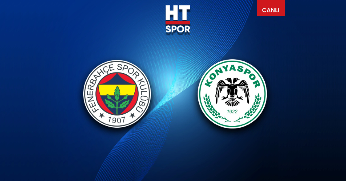 Son Gelişme: Fenerbahçe'nin konuğu Konyaspor!