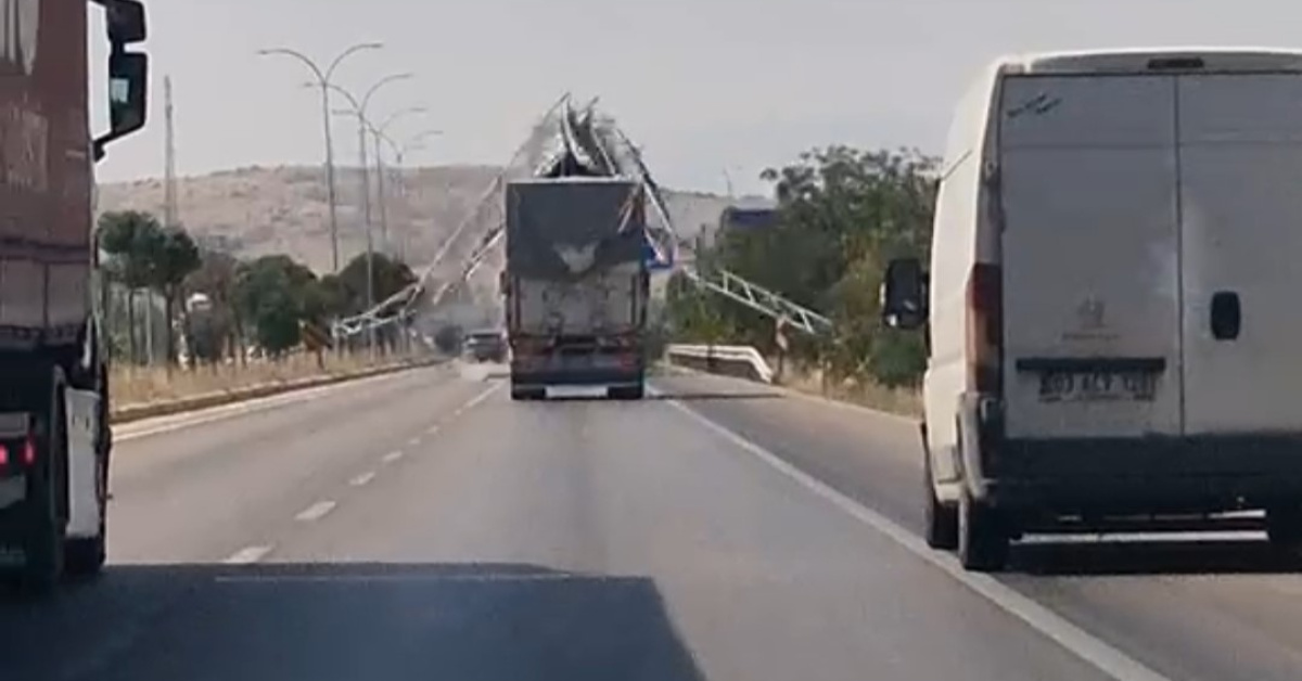 Son Gelişme: Açılan damper levhayı yıktı!