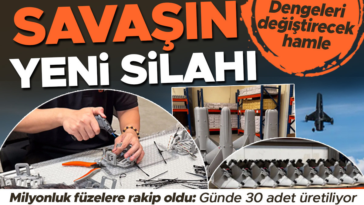 Sıcak Gündem: Savaşın yeni silahı! Milyon dolarlık füzelere rakip oldu: Günde 30 adet üretiliyor: Gelişmeler T