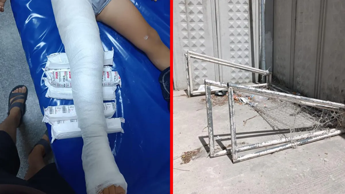 Son Gelişme: Arnavutköy'de akılalmaz olay! 4 yaşındaki çocuğun üzerine kale direği devrildi
