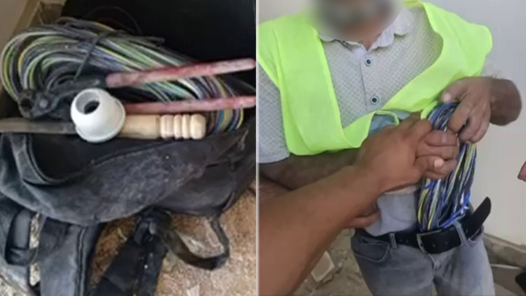 Ayrıntılar Netleşti: Hatay'da işçi yeleği giyip şantiyeden kablo çalan hırsız suçüstü yakalandı | İşte Tüm Ayr