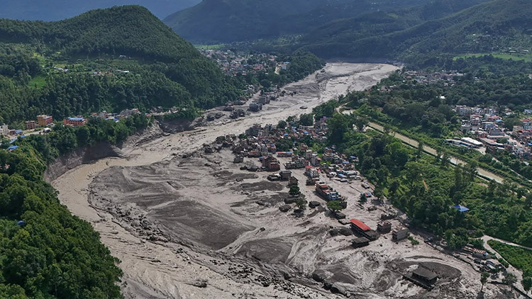 Kritik Açıklama: Nepal'deki felaketin sırrı çözüldü! Sel evleri yuttu: Bilanço ağırlaşıyor