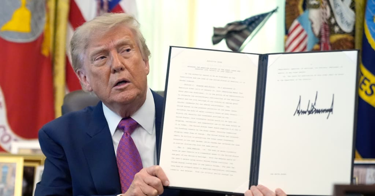 Trump'tan Kanada sınırında isim değişikliği
