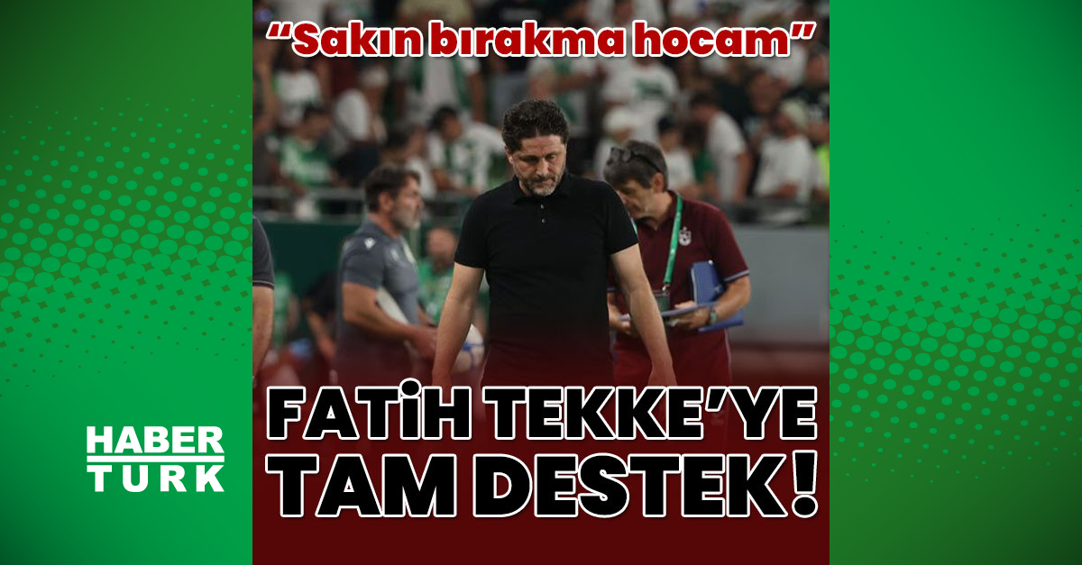 Son Gelişme: Yazarlardan Tekke'ye destek! "Gitme hocam": Gelişmeler Takip Ediliyor