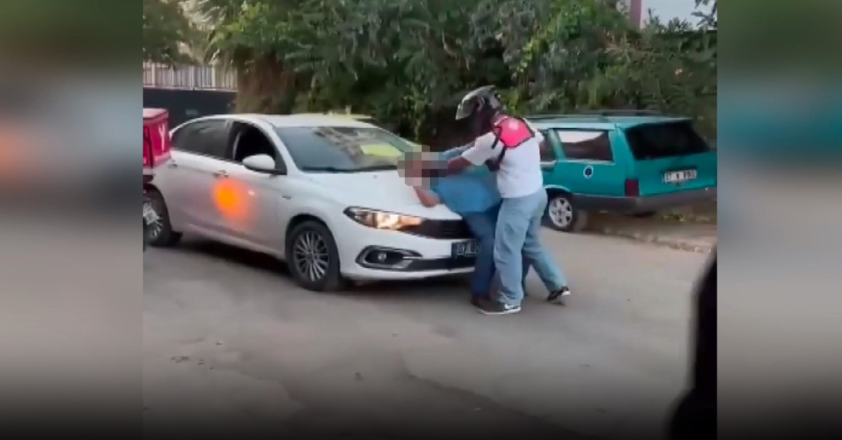 Ayrıntılar Netleşti: Kurye ile sürücü arasında yol kavgası: "Oğlum bas git" ve Merak Edilenler
