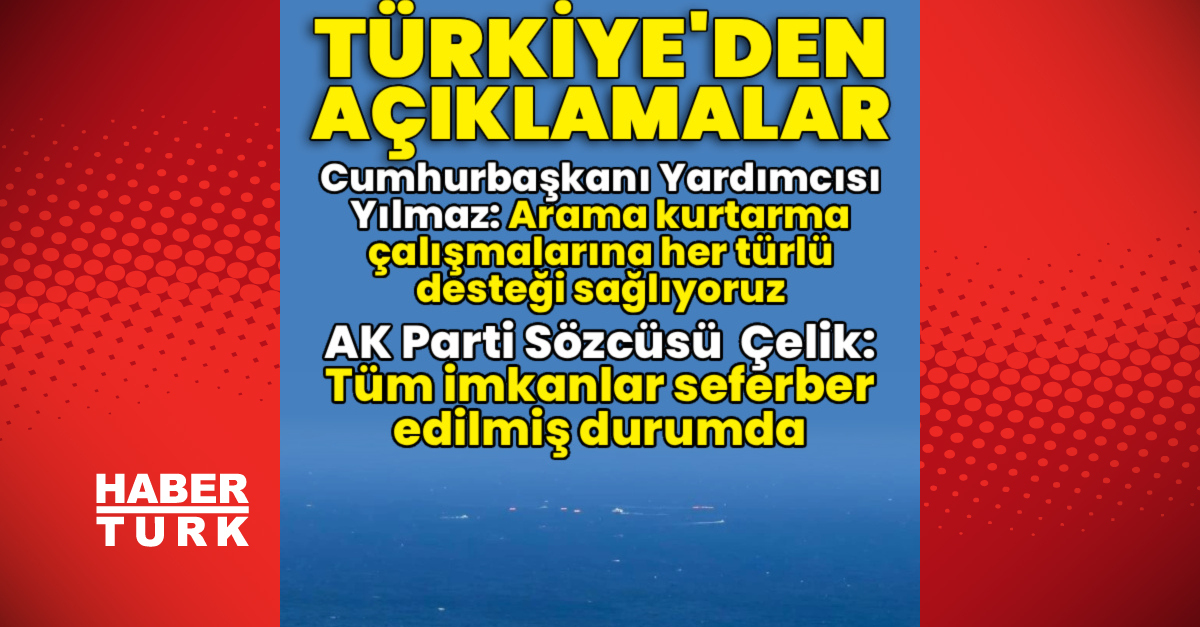 Kritik Açıklama: Yılmaz'dan KKTC'de alabora olan gemi ile ilgili açıklama