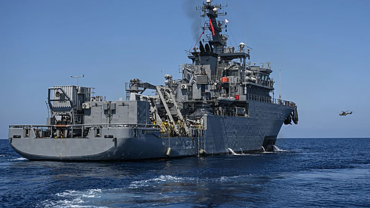 Sıcak Gündem: TCG Alemdar ve TCG Işın Girne’de 550 metre derinlikte robotik dalış ve taramalarını sürdürüyor |