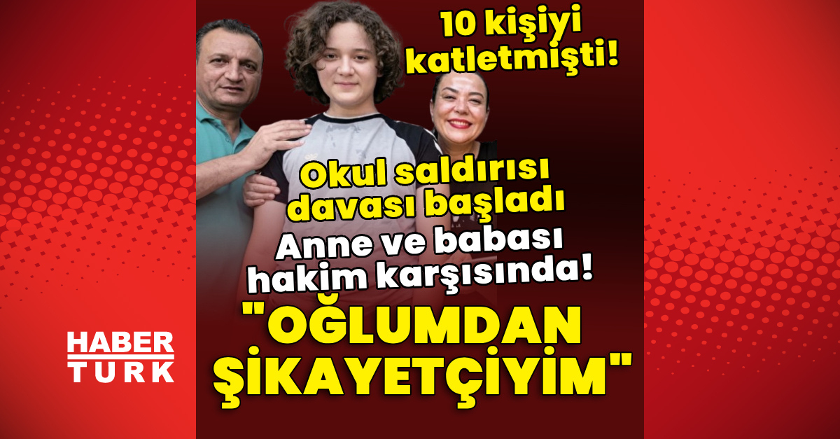 Son Gelişme: 10 kişiyi katletmişti! Okul saldırısı davası resmen start aldı!