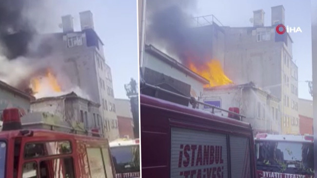 Beyoğlu'nda iş yerinde çıkan yangın kontrol altına alındı ve Merak Edilenler