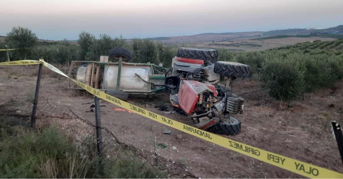Kritik Açıklama: Adana'da devrilen traktör can aldı - Son Dakika Bilgileri