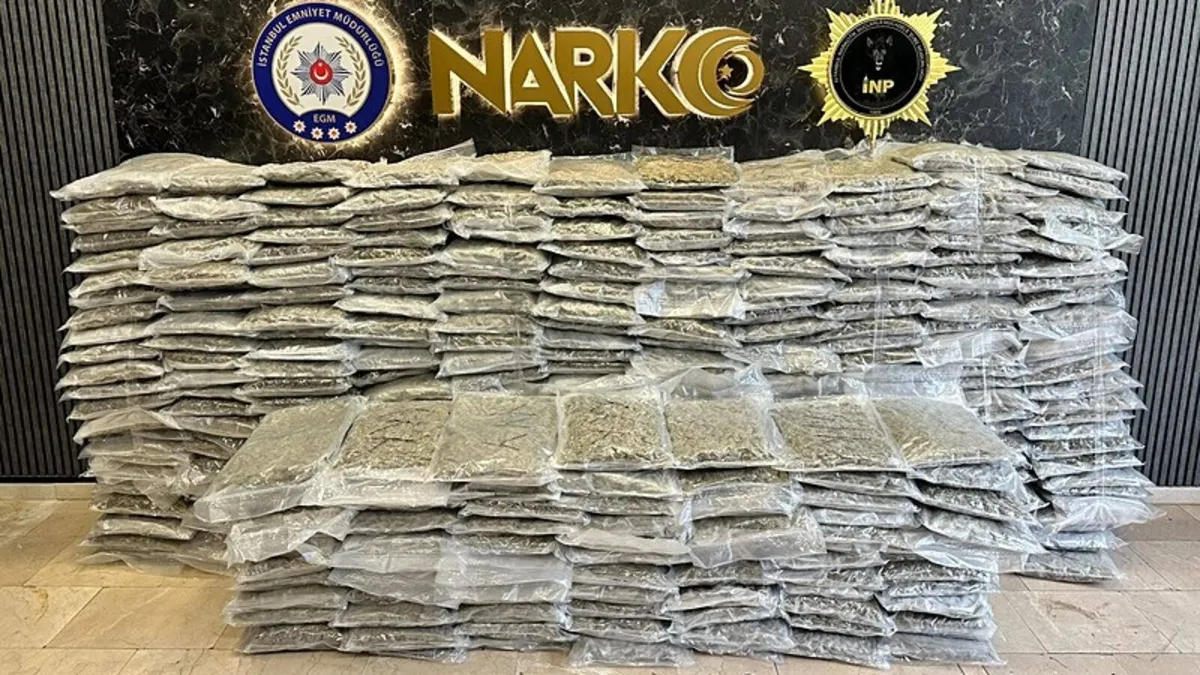 Ayrıntılar Netleşti: Beykoz'daki operasyonda 409 kilo skunk ele geçirildi