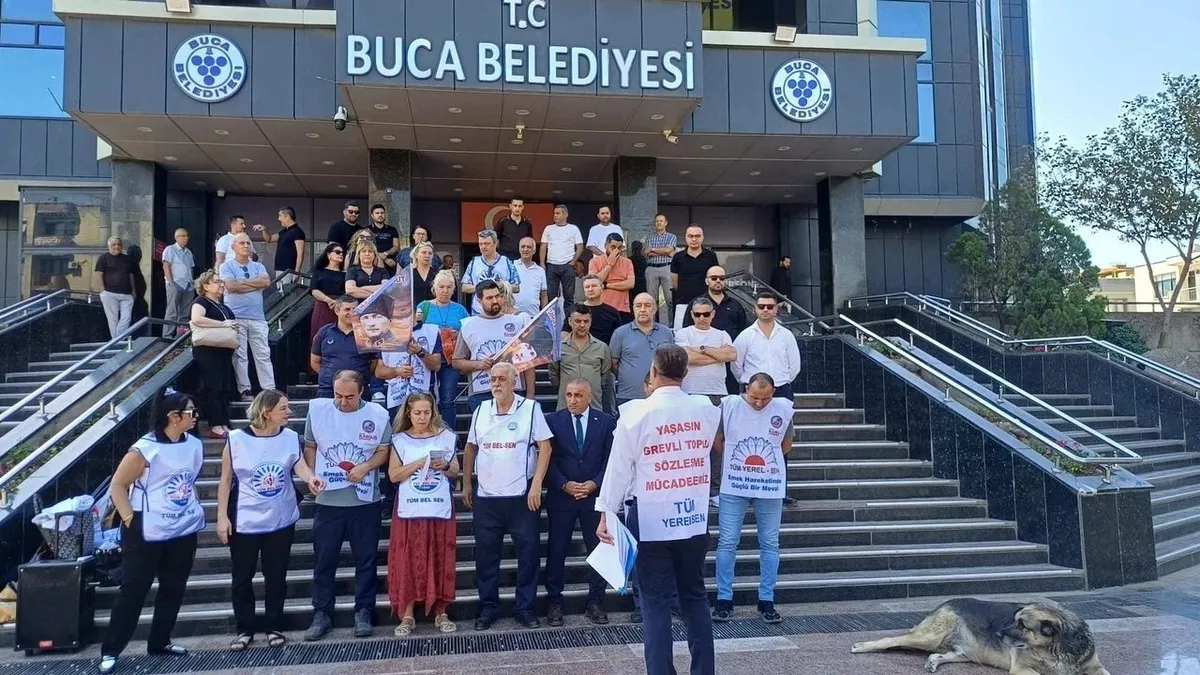 Ayrıntılar Netleşti: Buca’da bıçak kemiğe dayandı! Memurlar iş bıraktı: "Sadaka değil alın terimizin karşılığı