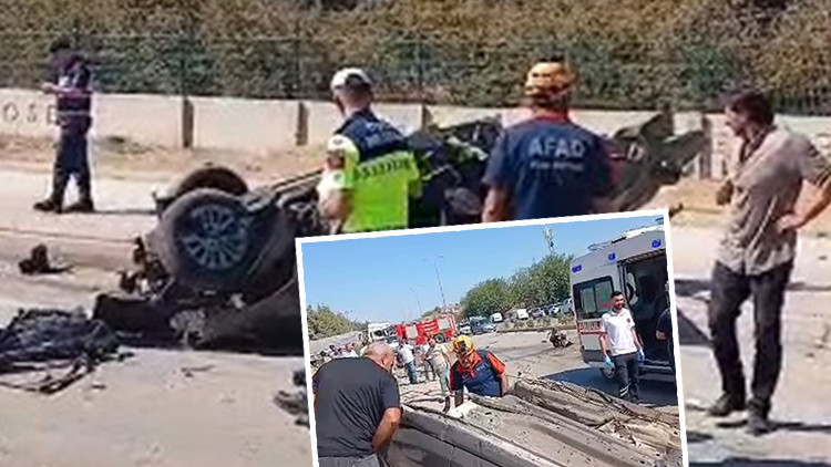 Ayrıntılar Netleşti: Feci kazada 2 kişi yaşamını yitirdi, 2 kişi yaralandı