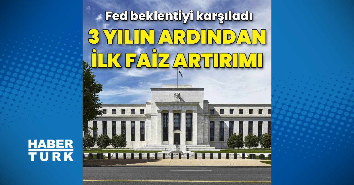 Son Gelişme: Fed faiz kararını tüm detaylarıyla paylaştı | İşte Tüm Ayrıntılar