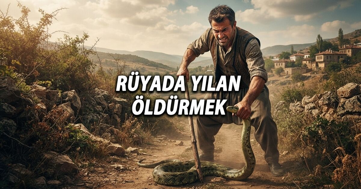 Gündemden Son Bilgiler: Rüyada yılan öldürmek ne anlama gelir?