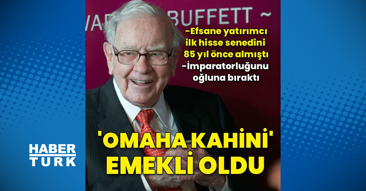 Efsane yatırımcı emekli oldu