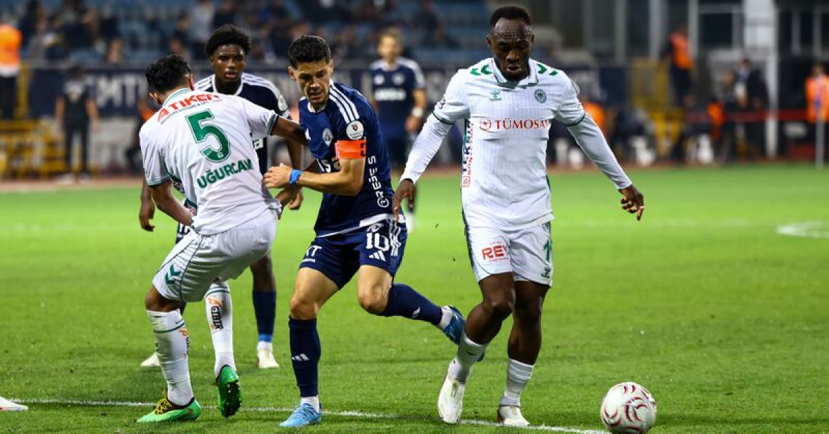 Sıcak Gündem: Kasımpaşa ile Konyaspor yenişemedi!: Gelişmeler Takip Ediliyor