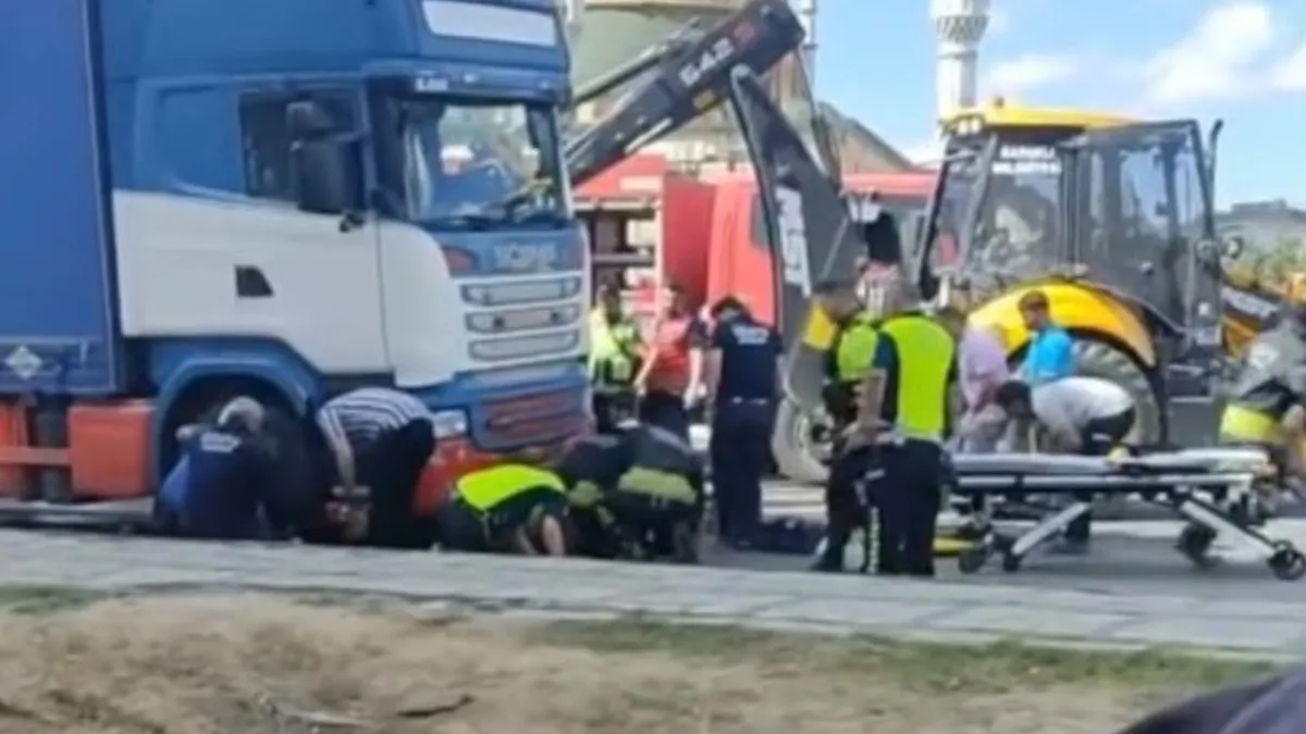 Ayrıntılar Netleşti: Tekirdağ'da TIR'ın çarptığı kadın ağır yaralandı