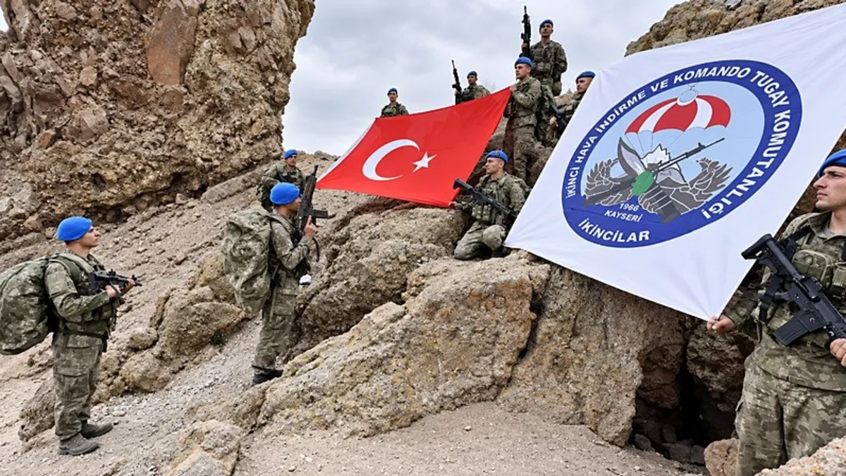 Sıcak Gündem: Erciyes’in zirvesinde komando marşı