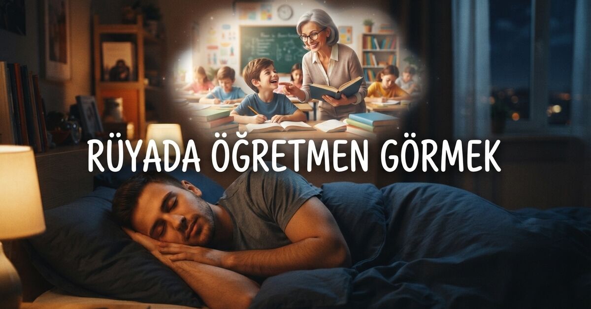 Kritik Açıklama: Rüyada öğretmen görmek ne anlama gelir? - Son Dakika Bilgileri