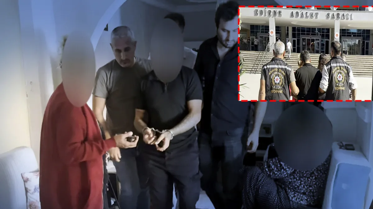 Kritik Açıklama: Edirne'de suç makinesi anne ve oğlu kıskıvrak yakalandı! Toplam 31 yıl cezayla aranıyordu...