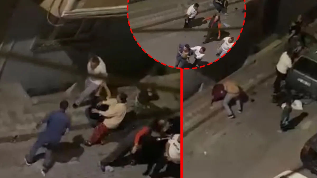 Sultangazi’de akraba dehşeti! Yerdeki kadına yumruklarla saldırdı: Bebek arabasını fırlatıp…