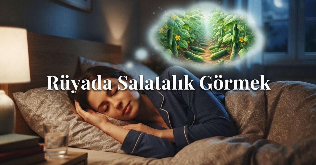 Son Gelişme: Rüyada salatalık görmek ne anlama gelir? | İşte Tüm Ayrıntılar