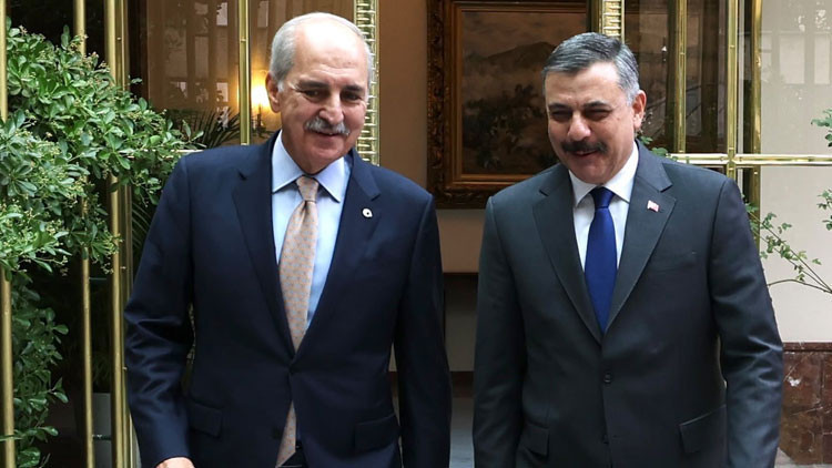 Bakan Çiftçi, TBMM Başkanı Kurtulmuş’u ziyaret etti ve Merak Edilenler