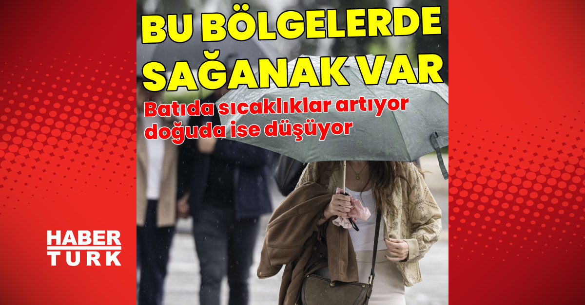 Kritik Açıklama: Bu bölgeler için sağanak yağmur uyarısı: Gelişmeler Takip Ediliyor