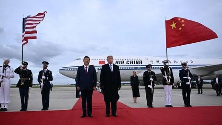 ABD'de görkemli karşılama! Trump'tan gövde gösterisi | İşte Tüm Ayrıntılar