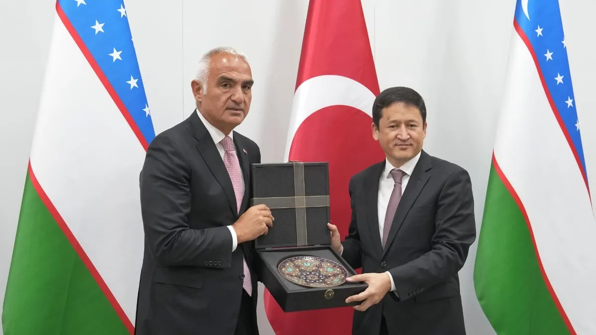 Son Gelişme: Bakan Ersoy, Özbekistan’ın bağımsızlığının 35. yıl dönümünde Taşkent’te