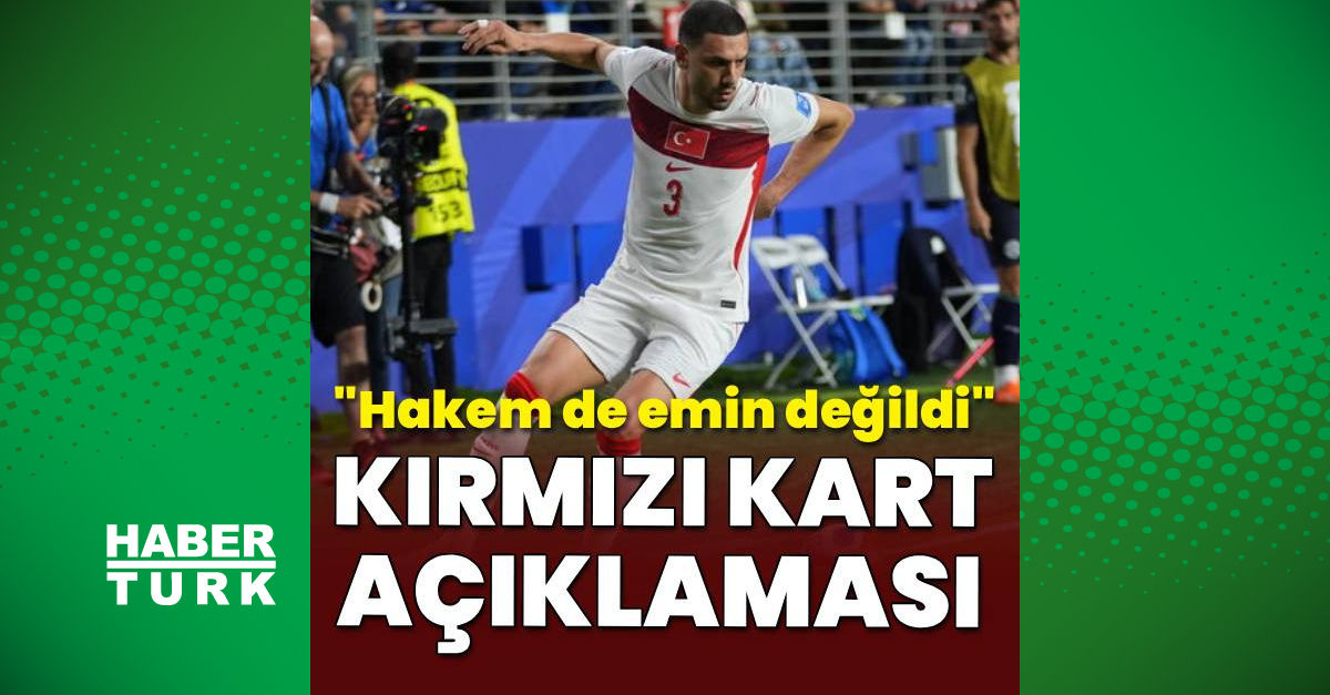 Son Gelişme: Merih'ten kırmızı kart açıklaması!: Gelişmeler Takip Ediliyor