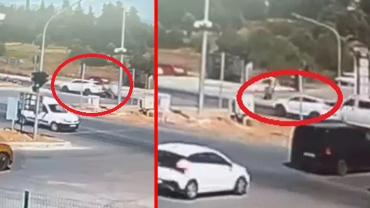 Ayrıntılar Netleşti: Antalya’da korku dolu anlar! Kırmızı ışıkta geçen araca motosiklet çarptı: Yaralılar var!