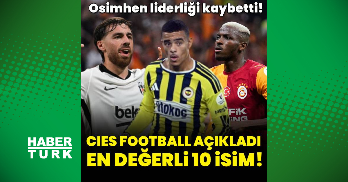 Gündemden Son Bilgiler: İşte Süper Lig'in en değerli 10 ismi!