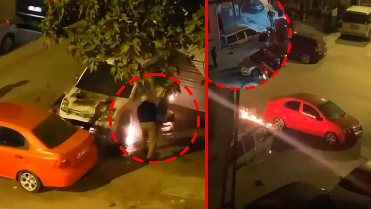 Gündemden Son Bilgiler: Yer Esenyurt! İstedikleri haracı alamayınca araçları kundakladılar: O anlar kameraya b