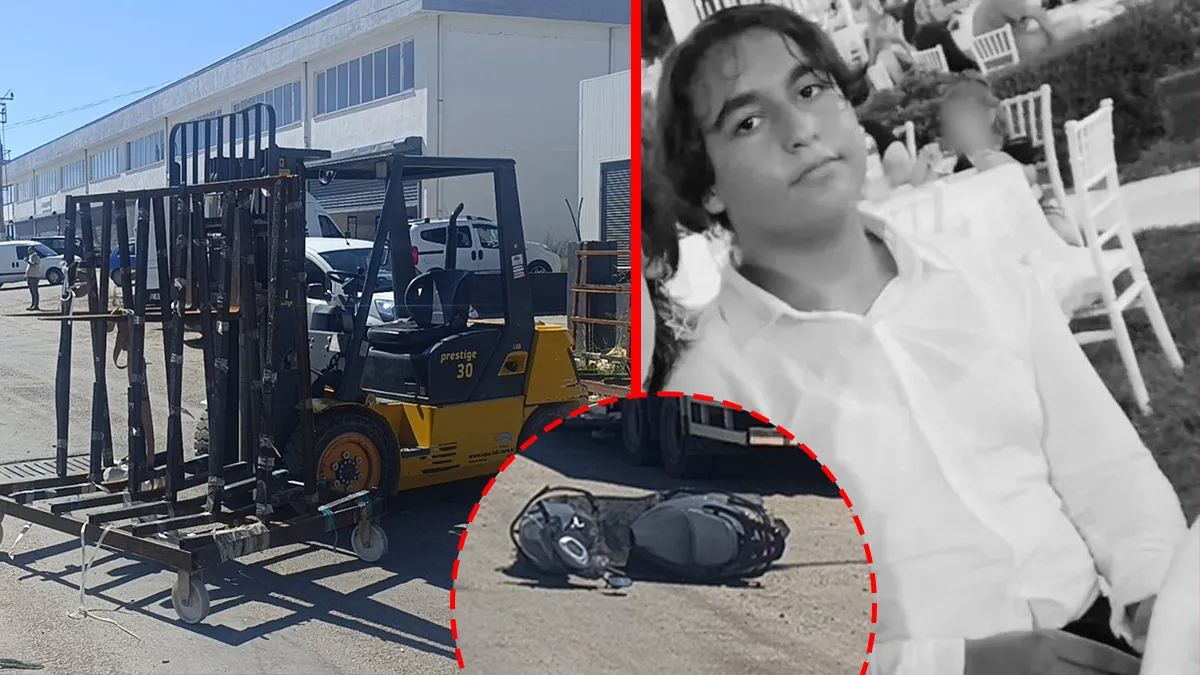 Son Gelişme: SON DAKİKA... Antalya’da dehşete düşüren anlar! Motosiklet forkliftin vinç demirlerine çarptı: Ge