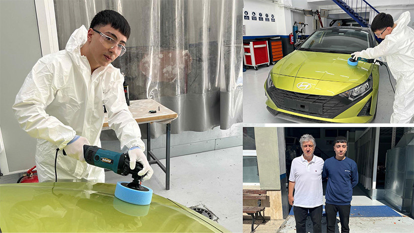 Bağcılar’dan Güney Kore’ye... Hyundai merkezinde boya kaporta eğitimi ve Merak Edilenler