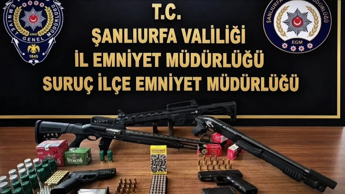 Sıcak Gündem: Şanlıurfa’da eş zamanlı silah operasyonu! 16 gözaltı ve Merak Edilenler