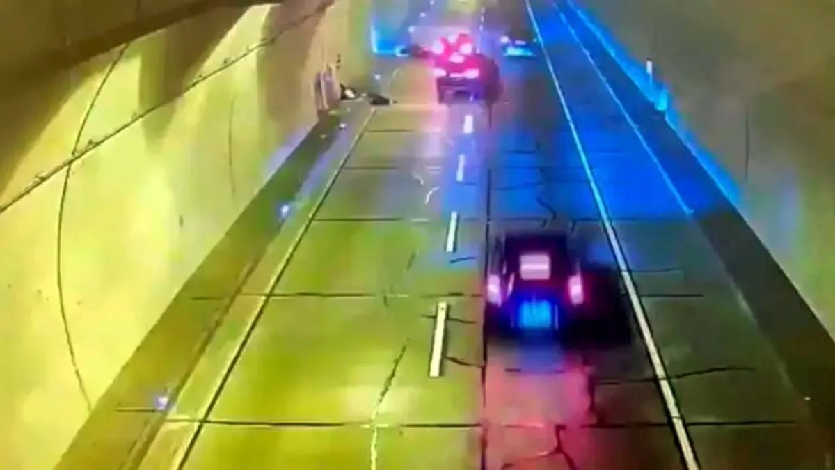 Sarıyer'de tünelde motosiklet sürücüsünün öldüğü kaza kamerada ve Merak Edilenler