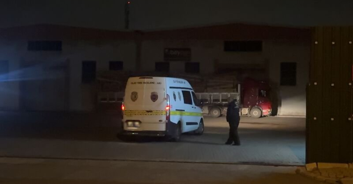 Kayseri'de makineye sıkışan işçi öldü