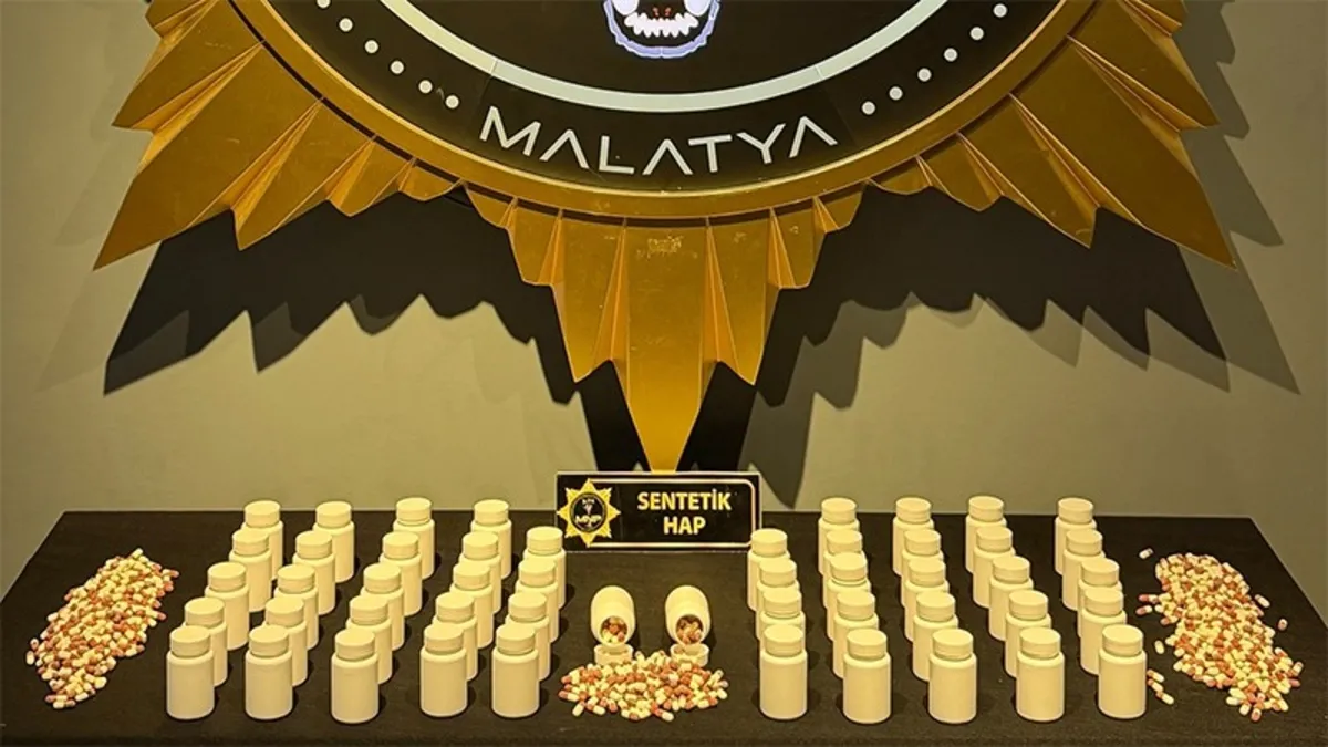 Kritik Açıklama: Malatya'da uyuşturucu operasyonu: 4 tutuklama