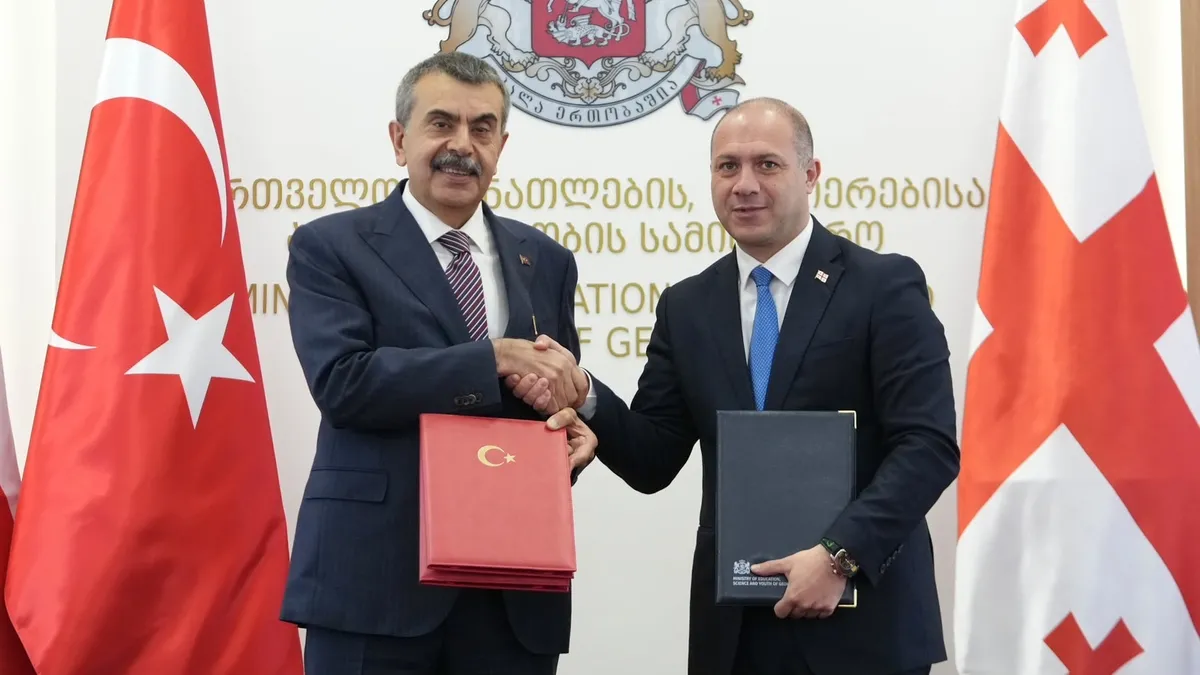 Gündemden Son Bilgiler: Türkiye ile Gürcistan arasında eğitim alanında iş birliği anlaşması imzalandı